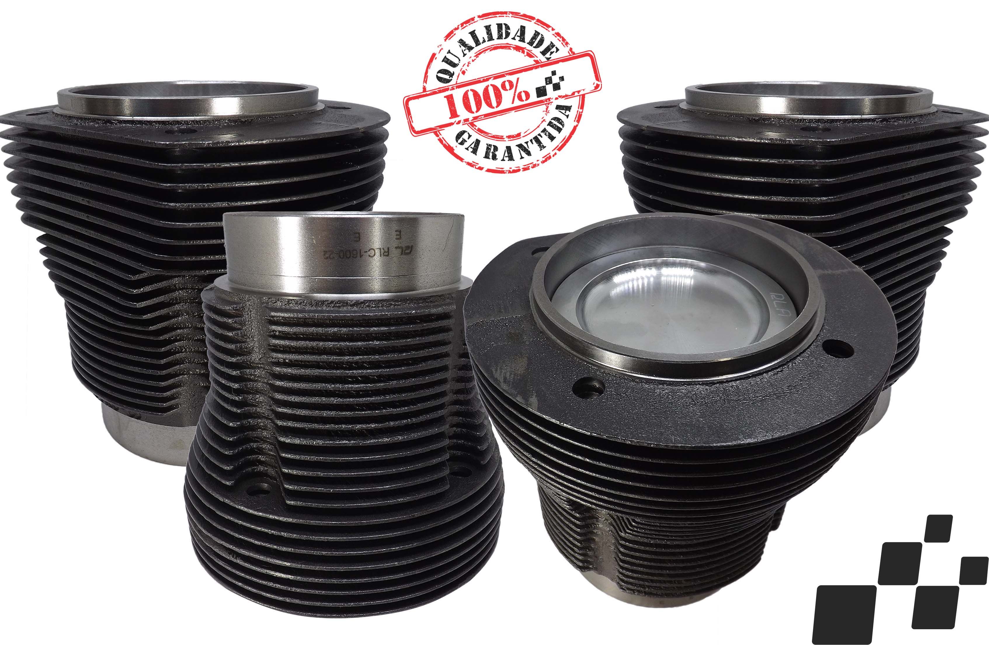 Kit Motor Vw 1600 Ar 84 Em Diante Gasolina Fusca Kombi R 329,00 em